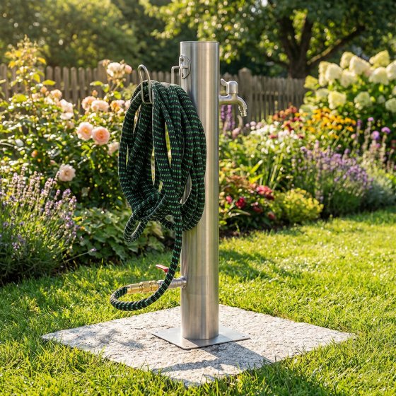 Colonne d'eau en acier inoxydable 