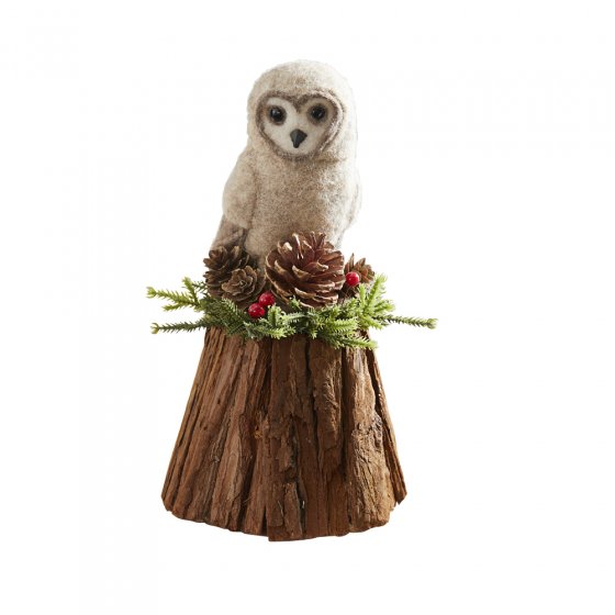 Chouette en feutrine 