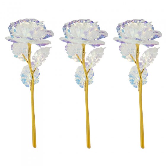 Decoratief rozentrio 