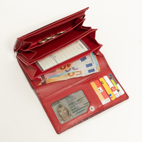 Portefeuille en cuir pour femme 
