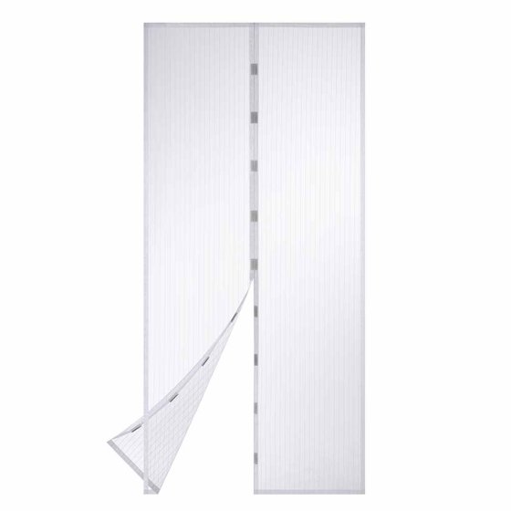 Insectenhor met magneetsluiting, wit 