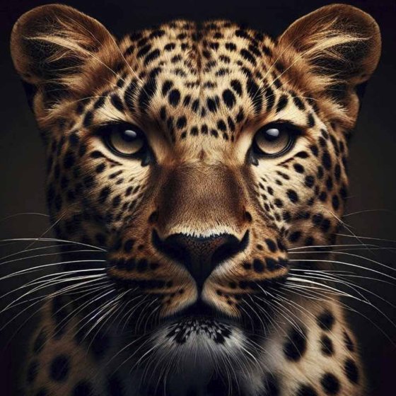 Woon deken Leopard 