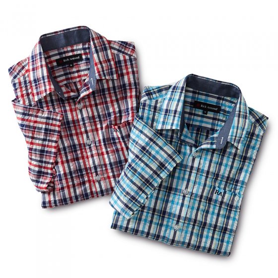 Chemise maritime en seersucker 