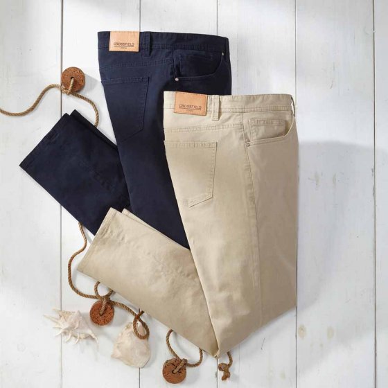 Pantalon stretch en coton 