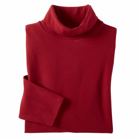 Pull à col roulé thermique 3XL (128/132) | Blanc