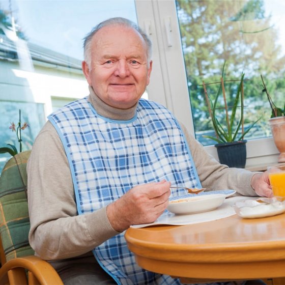 Bavoir pour adulte Rouge