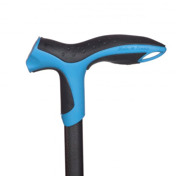 Canne Soft Step Bleu