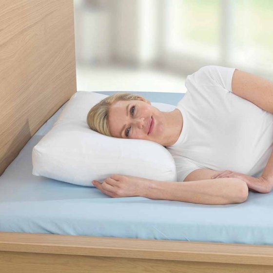 Oreiller pour dormir sur le dos 
