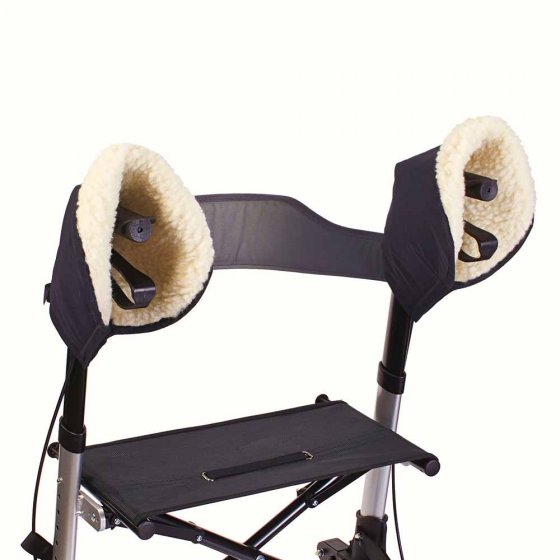Moufles en laine pour rollator 