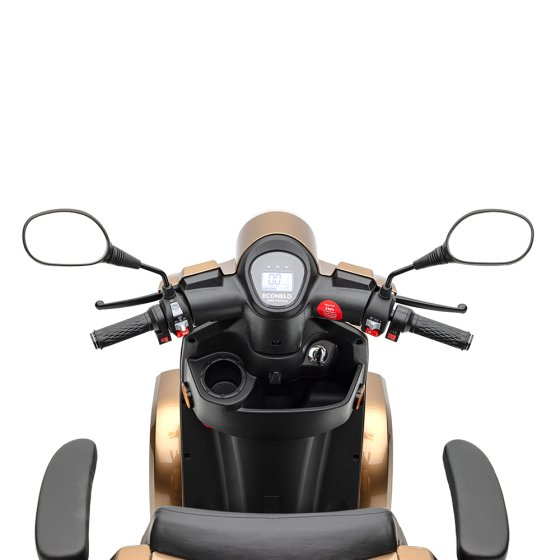 E-Mobile VENEZIA, 4 roues, batterie au lithium Marron