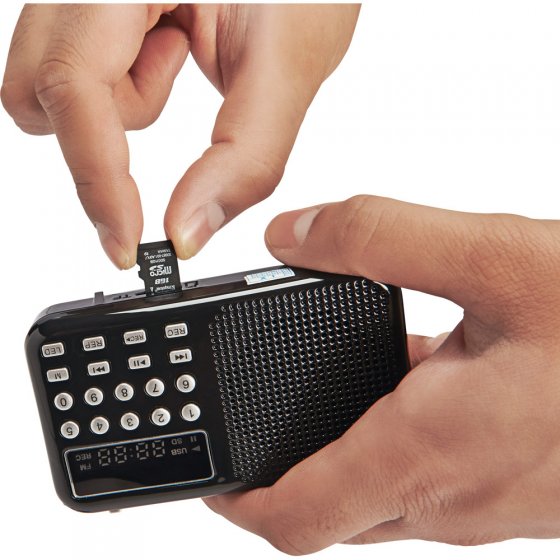 Mini-radio enregistreur 