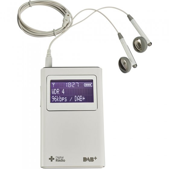 DAB + pocket-radio met RDS 