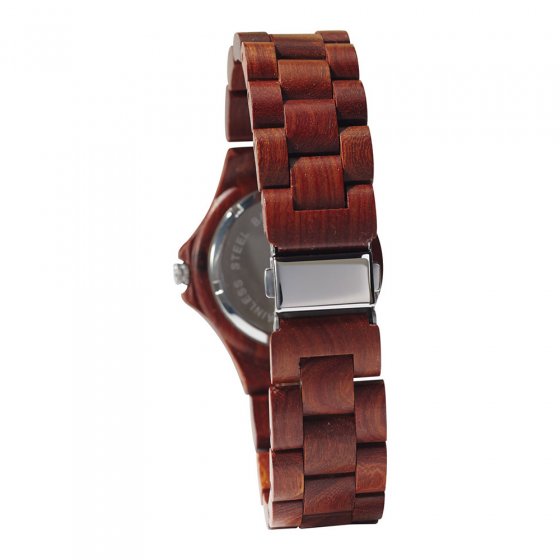 Houten solar horloge 