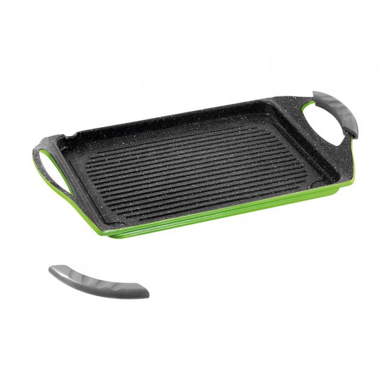 Plaque à induction avec plaque grillade 