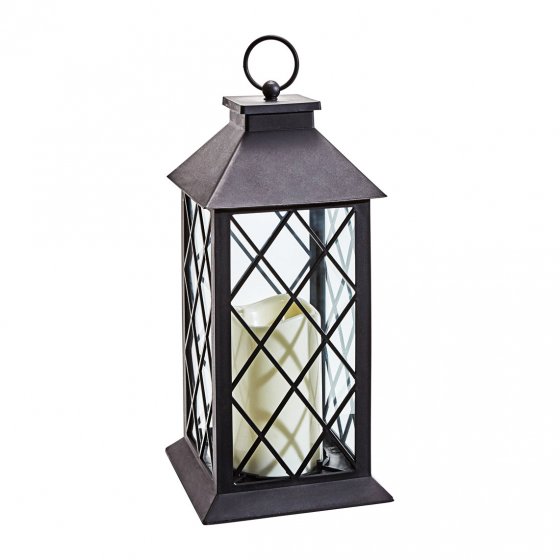 Led-lantaarn met kaars 