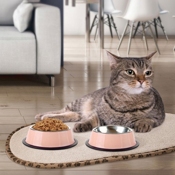 Microvezelmat voor etensbakjes van huisdieren 