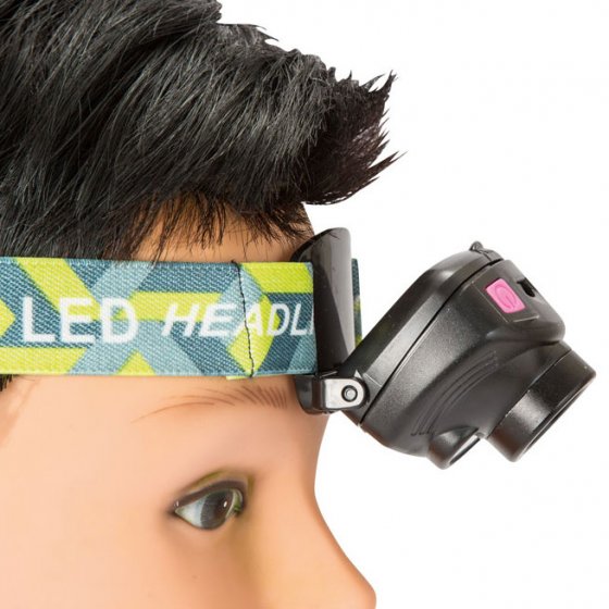 Lampe frontale LED et capteur 