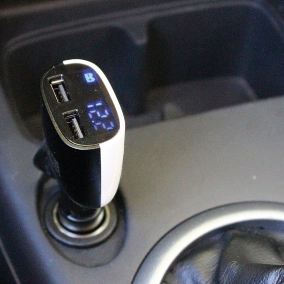 USB-oplaadadapter voor in de auto 