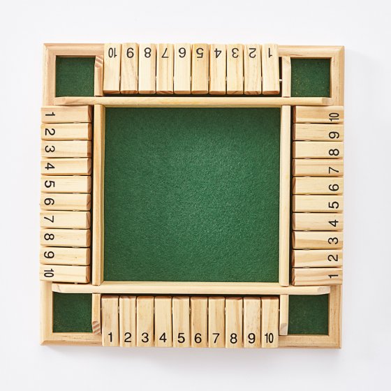 Houten omlegspel voor vier 