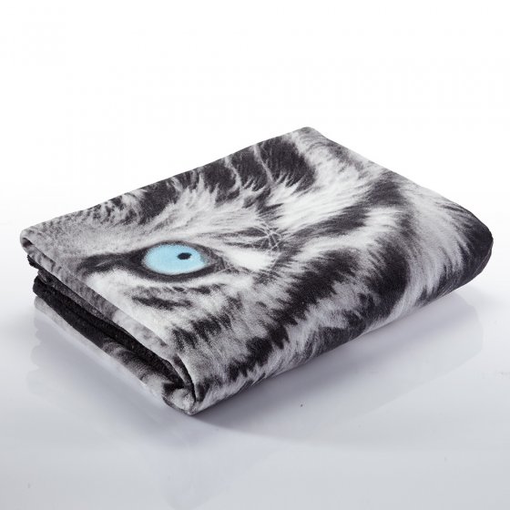 Couverture d'intérieur à motif de tigre photoréaliste 