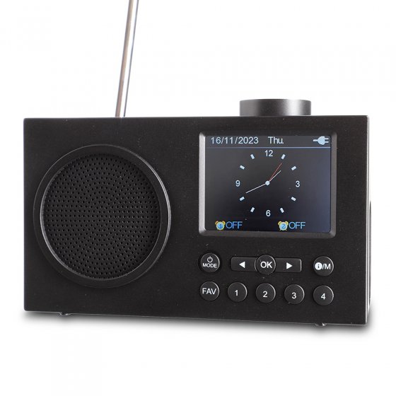 Compacte DAB+ radio met kleurendisplay 