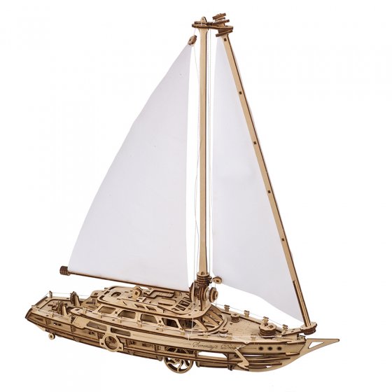 Houten model Zeilbootdroom 