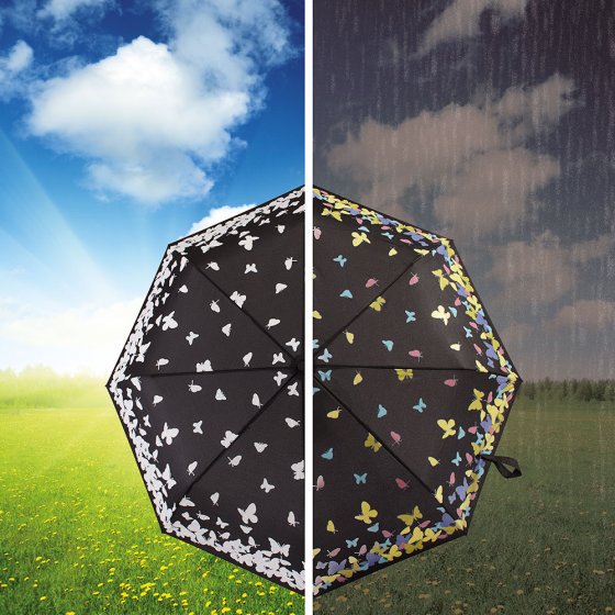 Opvouwbare paraplu met kleurverandering 
