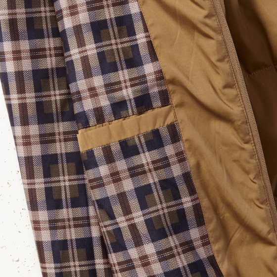 Jas met afneembare mouwen 