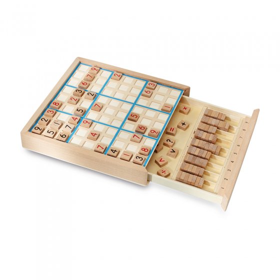 Votre cadeau : jeu de sudoku classique en bois 