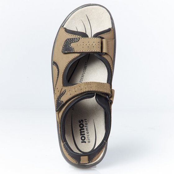 Sandales homme à fermeture auto-agrippante 