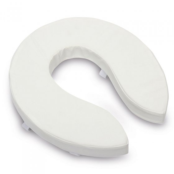 Rehausseur de toilette rembourré 