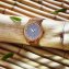 Horloge op zonne-energie ’Bamboe’ - 3