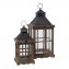 Lot de 2 lanternes en bois - 3