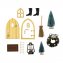 Kabouterdeurtje met accessoires - 3