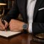 Montre de luxe pour homme avec bracelet en cuir - 3