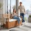 Banc avec espace de rangement - 3