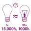 Ampoule filament à LED E27 - 3