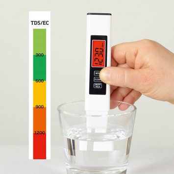 Testeur De Qualité De L'eau Testeur D'eau électrolyseur Test Rapide De La  Qualité De L'eau Barres De Fer D'électrolyse Testeur Numérique TDS Mètre 