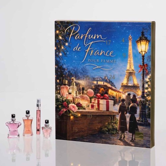 Calendrier de l'Avent d'eaux de parfum, pour femmes 