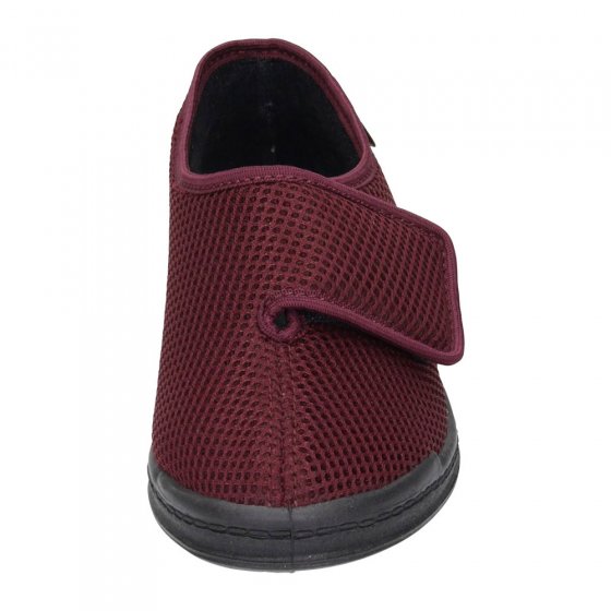 Chaussons femme à patte auto-agrippante 39 | Rouge