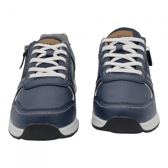 Chaussure à lacets avec fermeture éclair 46 | Bleu