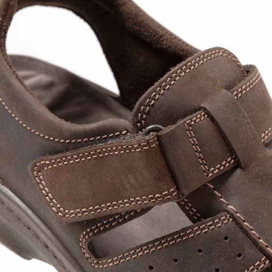 Sandales à velcro pour hommes 46 | Marron