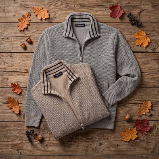 Cardigan Thermo 3XL (128/132) | Beige