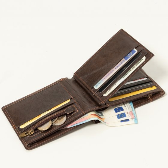 Portefeuille en cuir haut de gamme 
