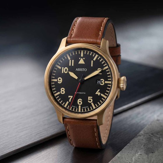 Montre de pilote Aristo automatique 