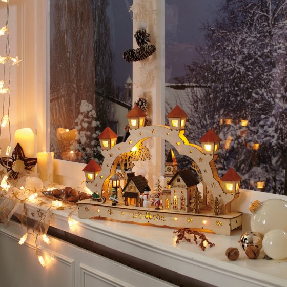 Arc lumineux de l'Avent LED 