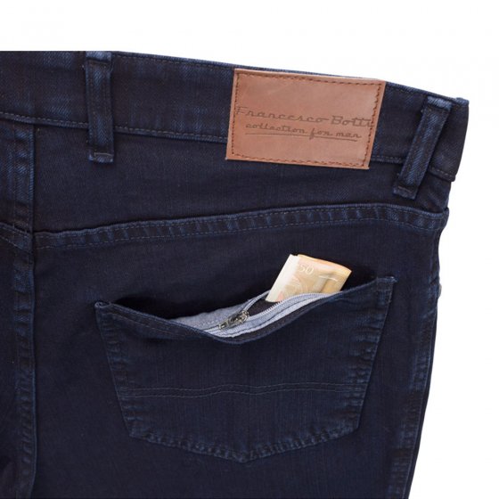 Dubbel gekleu.jeans,Zwart-zwa. 54 | Zwart