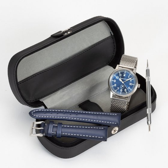 Herenhorloge 'Blue Messerschmitt' 