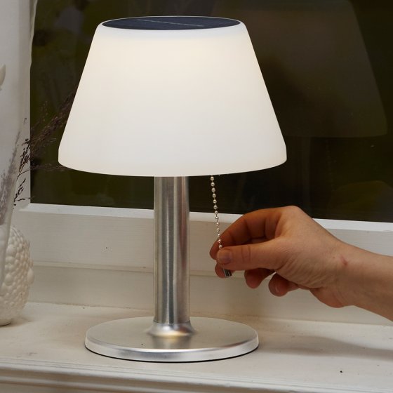 Lampe de table LED solaire 