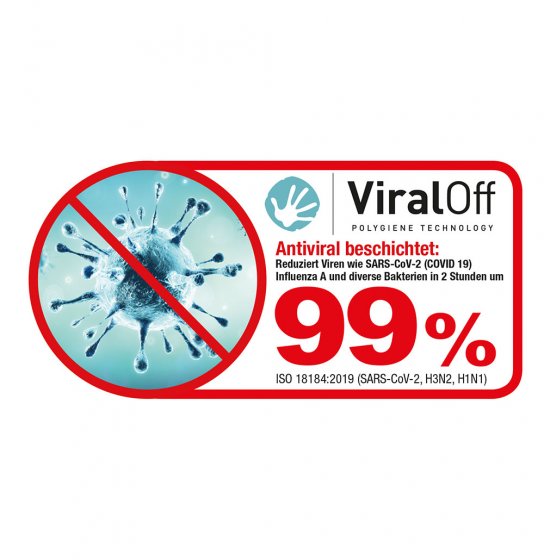 Antibacteriële strijkplankhoes ’ViralOff®’ 